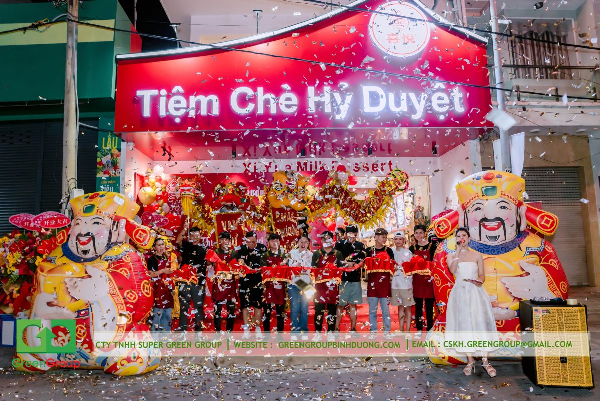cat bang khai truong