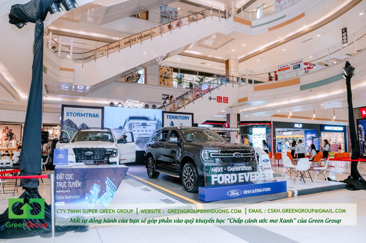 su kien tra nghiem xe ford tai aeon binh duong