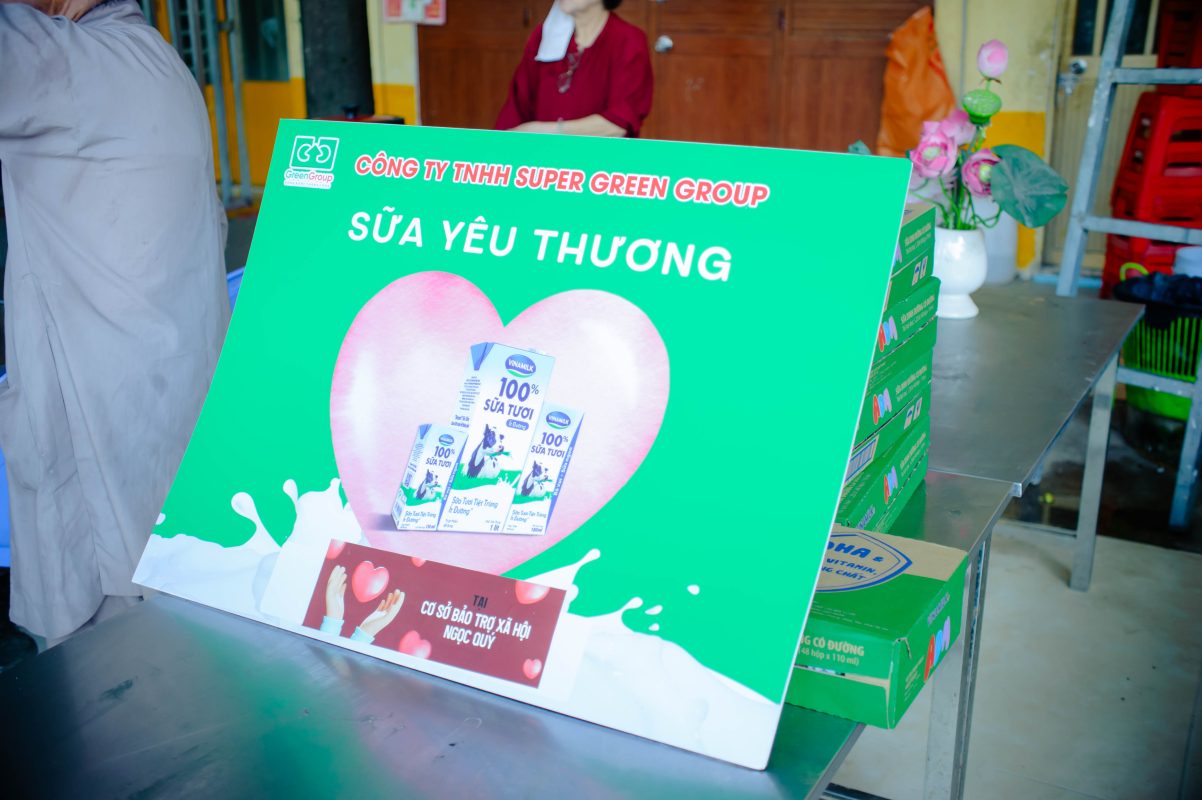 sữa yêu thương của green group