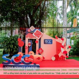 trang trí tiểu cảnh ngày tết