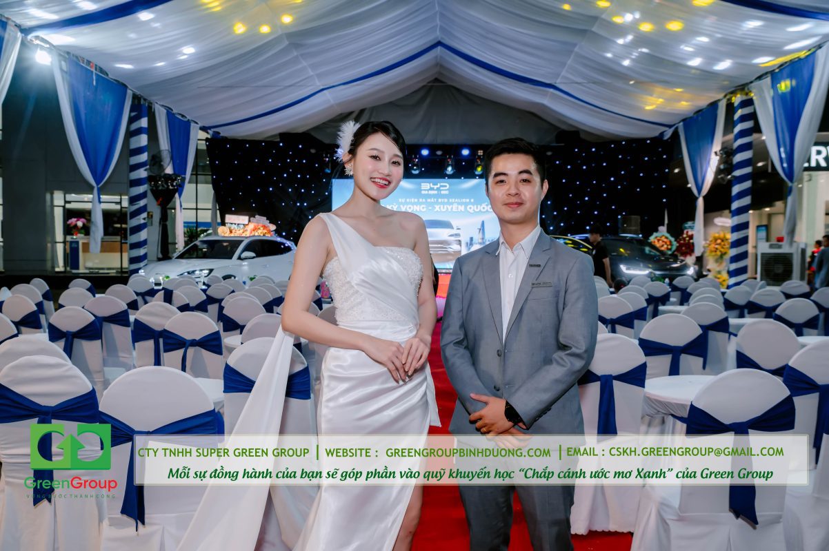 MC và đại diện BYD gia định
