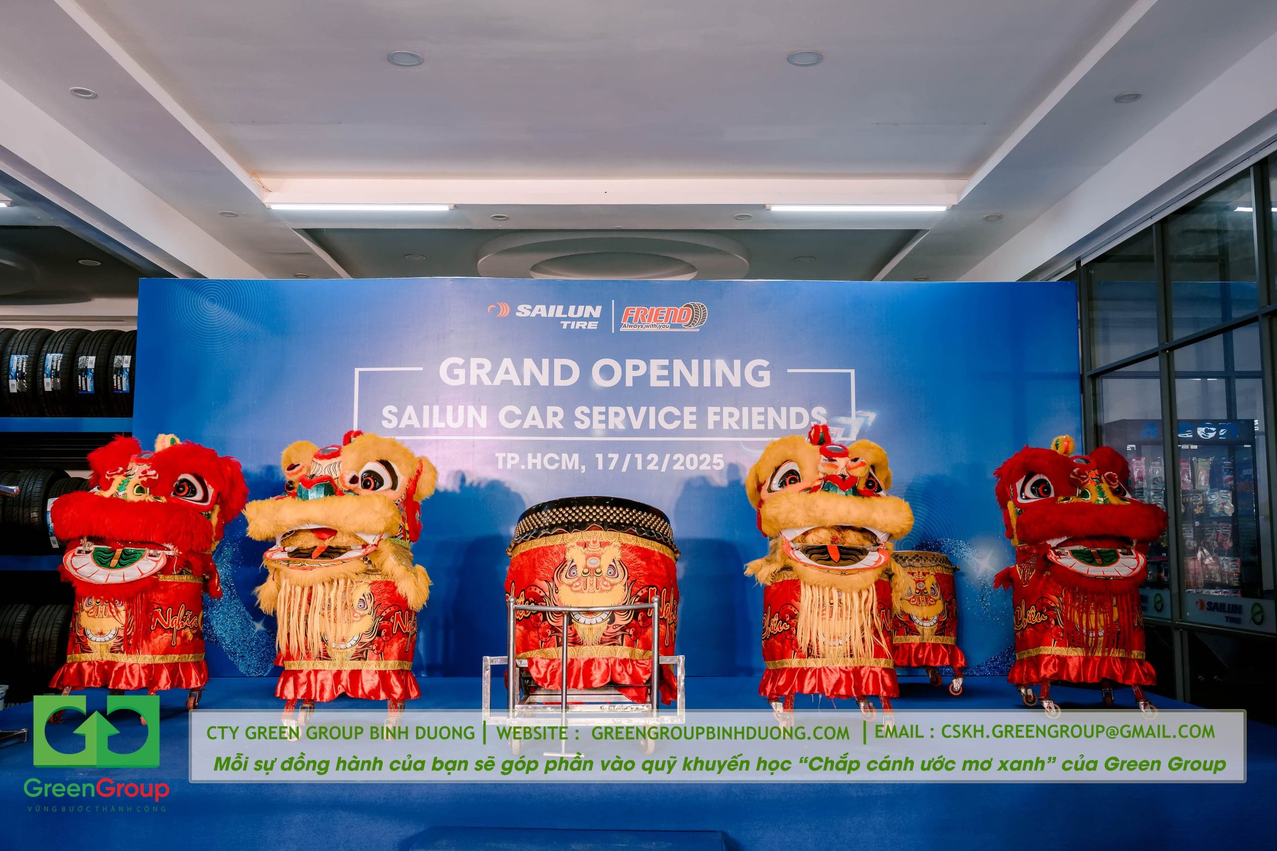 TRUNG TÂM DỊCH VỤ LỐP XE SAILUN – SAILUN CAR SERVICE FRIENDS