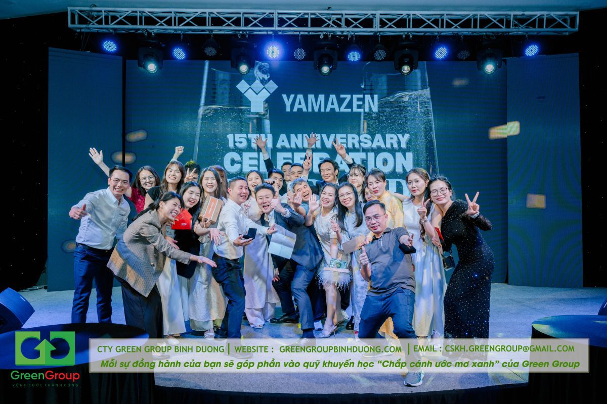 tổ chức tiệc tất niên công ty yamazen